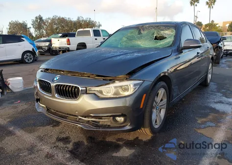 2016 BMW 328I from USA, damaged, VIN WBA8E9G53GNT42160